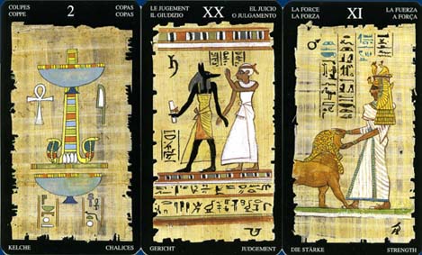 El tarot egipcio y el horóscopo gitano